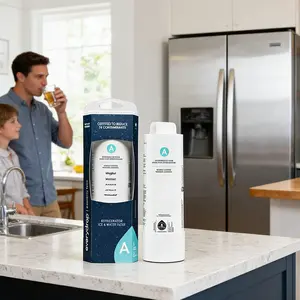 EveryDrop EDRARXD1 Refrigerator Water Filter – Filter A for Whirlpool & Maytag – UL Certified to Reduce 74 Contaminants – Each 200 Gal / 6 Months – 1 Year of Clean Water – Save vs. Bottled Water