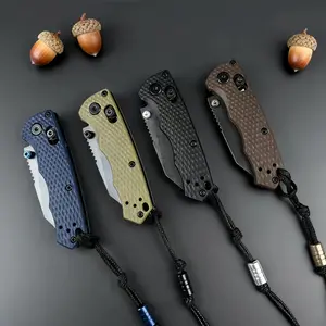 290 Small Portable Pocket Knife with Lanyard Hole, Lightweight Grip, Stainless Steel Blade for Home & Daily Use