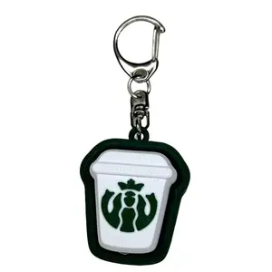 Starbucks Coffee Cup Shaped Fidget Clicker: keychain accessory, stress relief, cute must have