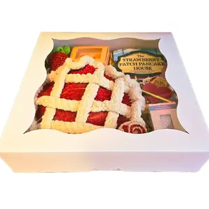 Strawberry Patch Pancake House Gift Book Box Spicy Romance 18+ Journal Option Crochet Reader Gift Birthday Holiday Present