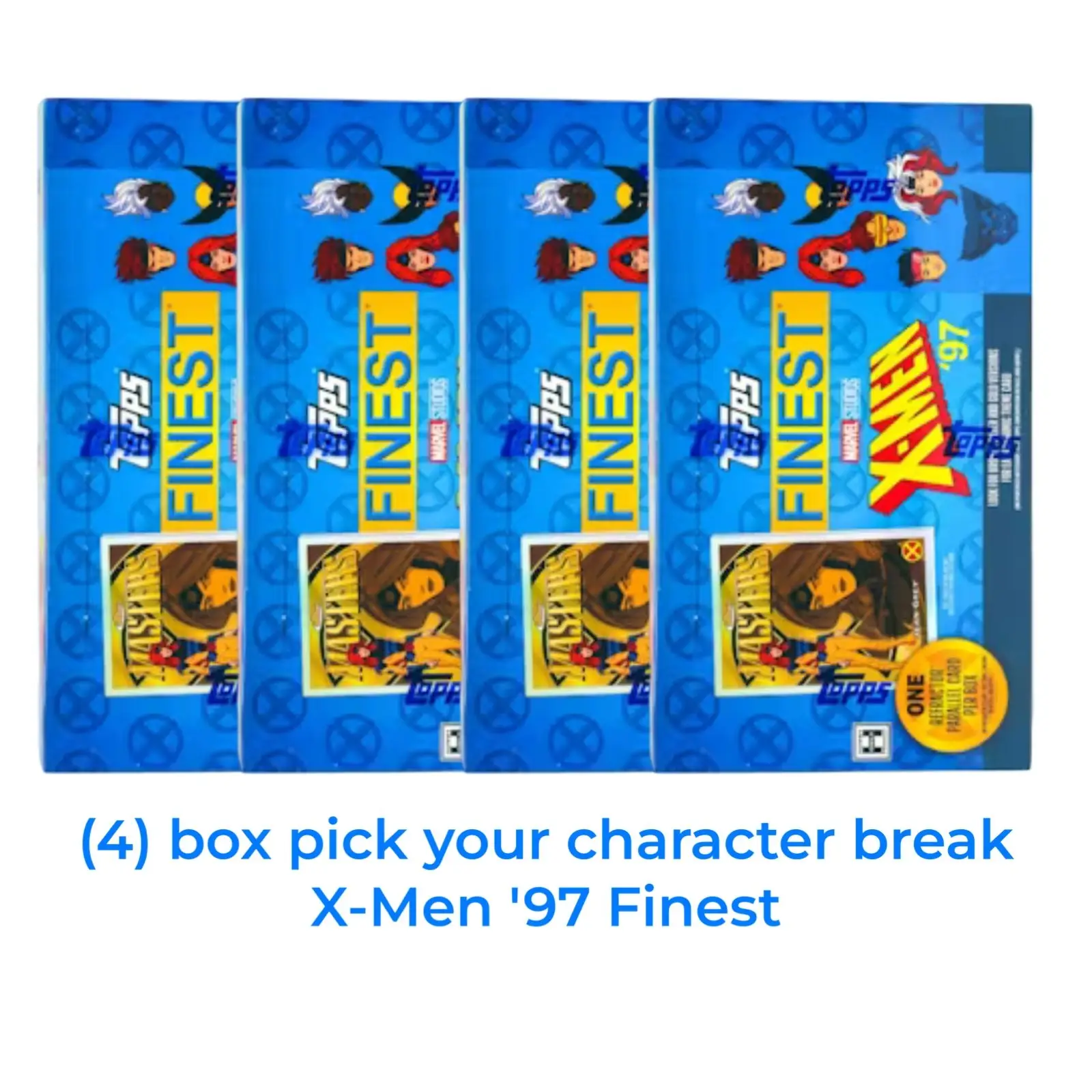 2025 Topps Finest X-Men 97 Pick Your Character 4 Box PYC Break 028
