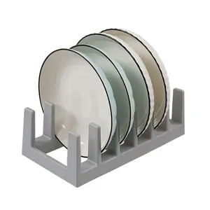 Kitchen Pot Lid Storage Rack, Bowl Dish Drying Rack, Creative Desktop Bookshelf, Bowl Plate Separator, Pot Lid Holder