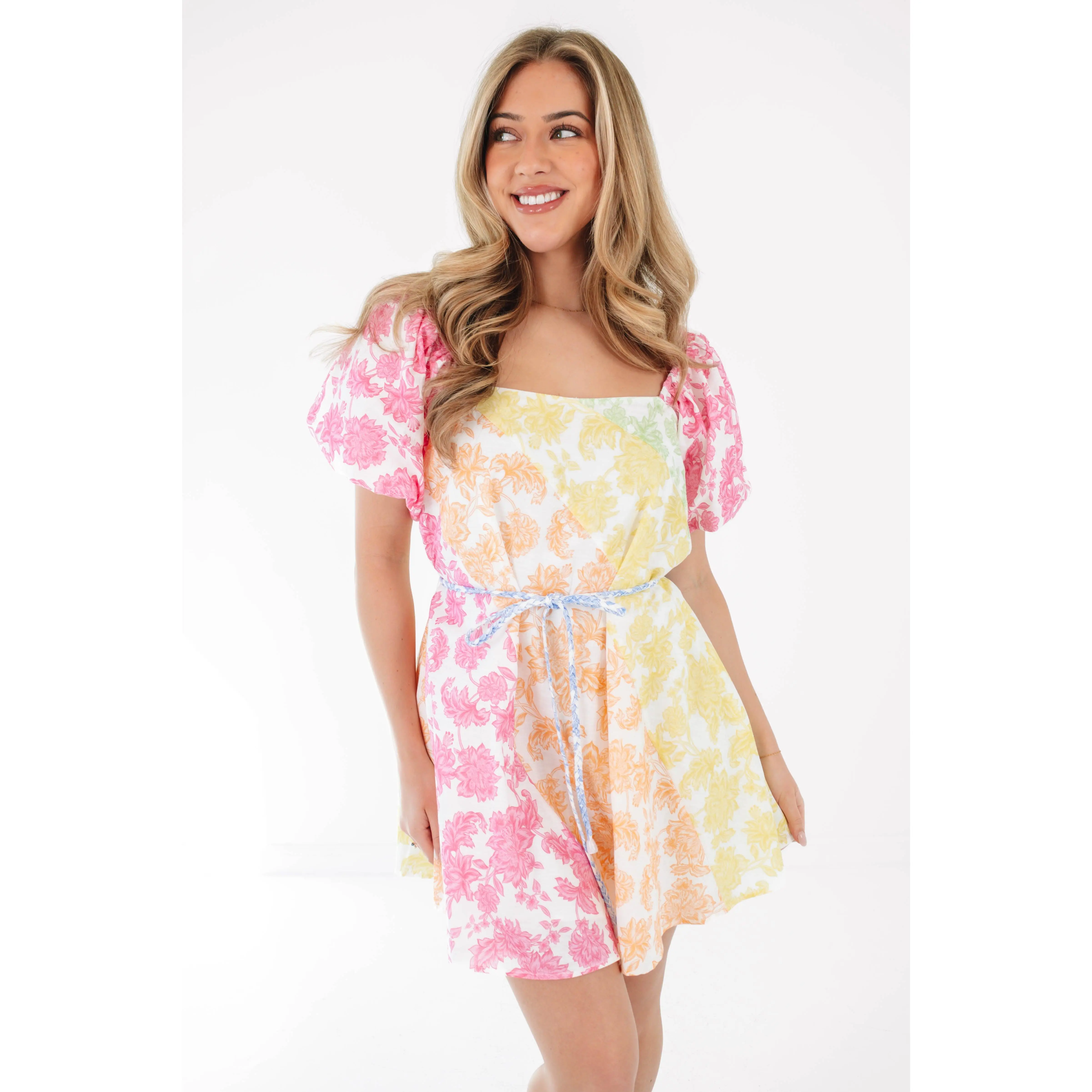 Rainbow Rays Dress - Multi