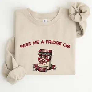 Funny Soda Graphic Sweatshirt – Retro Meme Streetwear Casual Hoodie Long Sleeve Long Sleeve Love Pullover Style Sweater Top Twist Womenswear Everyday T-shirt crewneck sweatshirt hooded sweatshirt