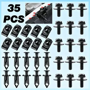 For Ford Body Bolts & U-nut Clips - M6 Engine Under Cover Splash Shield Guard