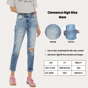 KANCAN - Clemence High Rise Mom
