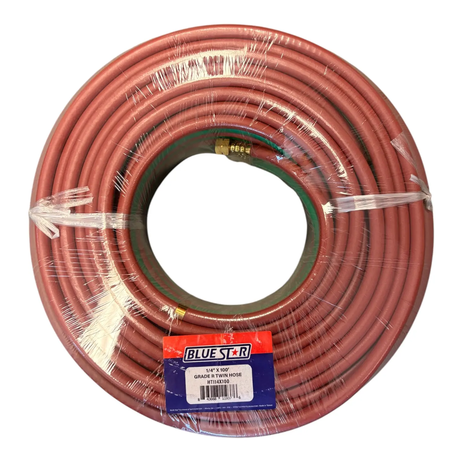 100 ft 1/4'' oxygen acetylene hose 100 ft 1/4'' oxygen acetylene hose
