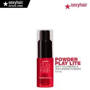Big SexyHair Powder Play Lite Soft Volumizing & Texturizing Powder | Colorless on Hair | Fragrance-Free | Long-Lasting | Added Volume, Body & Fullness  | Lightweight Root Lift for Fine to Medium Hair | 0.4oz