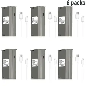 Hunting Camera Rechargeable Trail Camera Battery Compatible for Reveal Trail Hunting Cameras X Gen 2.0, X Gen 3.0, X, X Pro, Pro 3.0, XB, SK Hunting Camera 6000mAh,TikTokShopBlackFriday