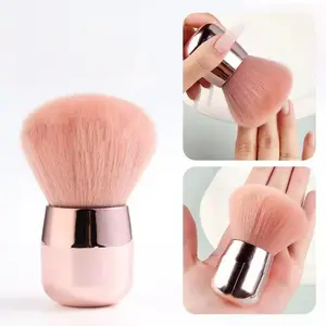 Nail Art Mushroom Brush Powder Cleaner, Makeup Tool for Nail Dust Cleaning, Magic Brush for Blush Application, Nail Art Accessories