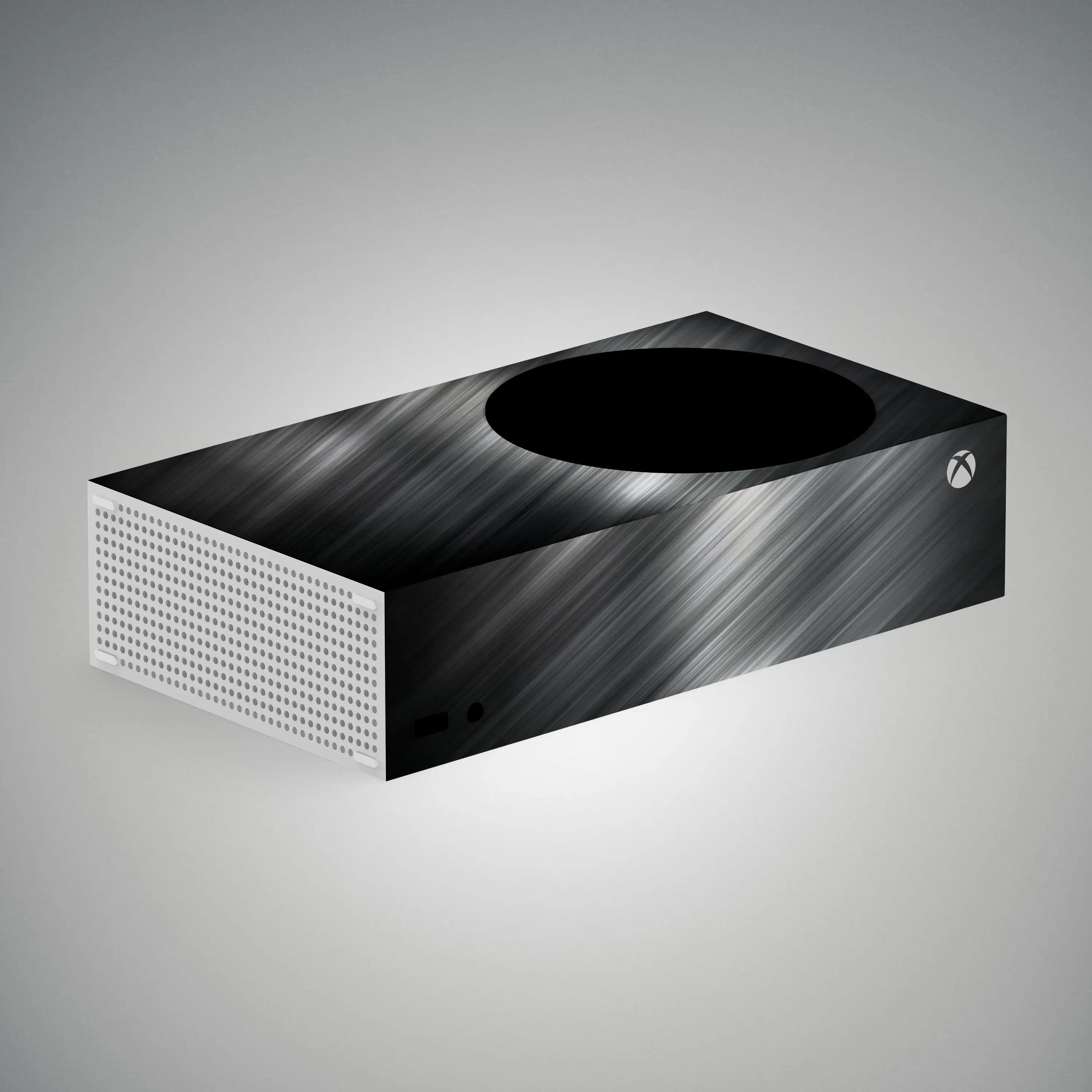 Brushed Metal Xbox Series S Console Vinyl Skin