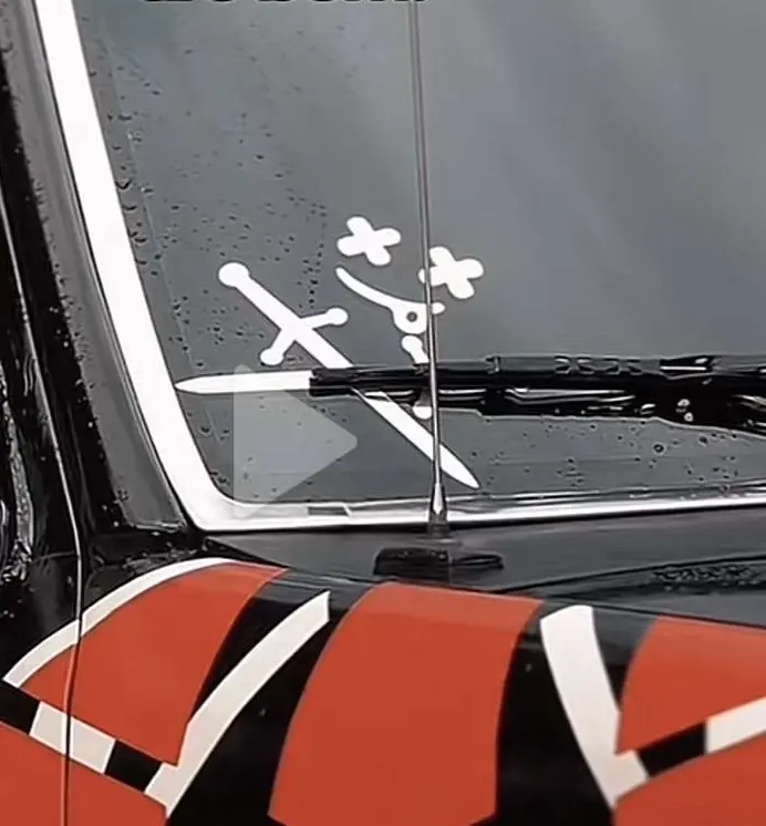 Always Tired Ink Logo Windshield Decal for Car and Truck