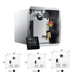 65,000 BTU RV Tankless Water Heater, High Altitude Available, 12V, CSA Certificated, with Multi-function Controller, On Demand Instant Hot Water Heater, Compatible with all RVs