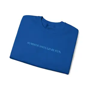 Summer House | Embroidery | Quote | Funny | Sweatshirt |