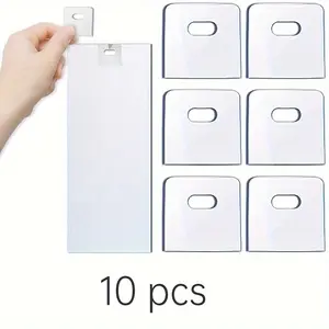 10/20pcs Vertical Blinds Replacement Slats Panels, Vertical Blind Repair Tabs Kit, Clear Apartment Blinds Replacement Fixers, Horizontal Blinds Replacement Parts