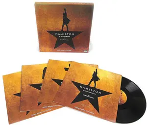 Original Broadway Cast of Hamilton - Hamilton (Original Broadway Cast Recording)  [VINYL RECORD - LP] Oversize Item Spilt