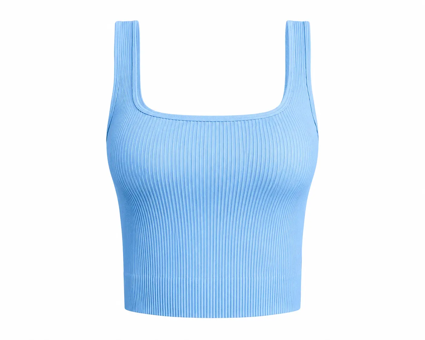 Top Seamless Acanalado – Ajuste Moldeador
