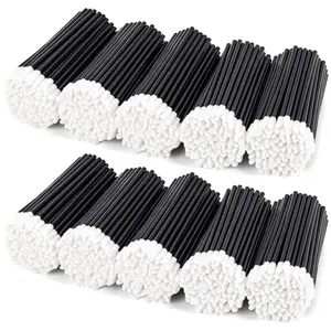 400 Piece Disposable Lip Wands - Lip Brushes, Lipstick & Gloss Applicators - Lint Free Makeup Applicator Brush Beauty Tool