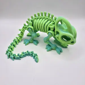Skeleton Chameleon 3d printed