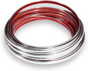 Ft Automotive Chrome Trim Strip Line, /" Wide ScratchProof Car Body Side Molding Trim, Car Door Fenders Exterior and Interior DIY Decoration for Bumper, Window