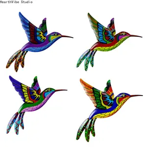 Wrought Iron Hummingbird Decorative Magnet, Cute Metal Animal Magnets for Refrigerator and Home Kitchen Decor, Cute Magnets For Fridge