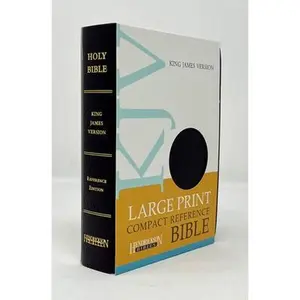 USED-Large Print Compact Reference Bible-KJV (Unknown)