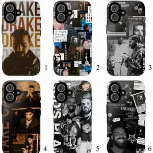 Rapper D-Drake phonecase  For iPhone 17 16 15 14 13 12 11 XS and Samsung S25 S24 S23 S22 S21 X