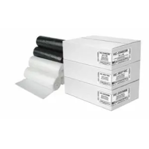 High-Density Clear Plastic Sheeting Rolls, 24x33 in, 12-16 Gal Capacity, 1000 Count (Home Improvement Prep Material)