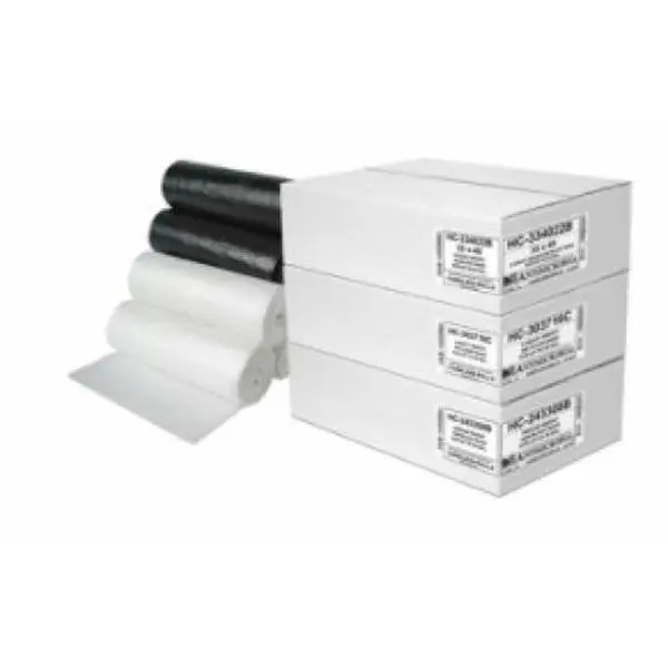 High-Density Clear Plastic Sheeting Rolls, 24x33 in, 12-16 Gal Capacity, 1000 Count (Home Improvement Prep Material)