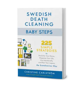 Swedish Death Cleaning Baby Steps Book