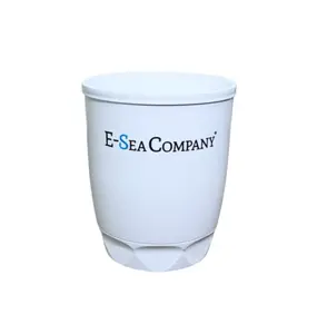 E-Sea Cup Original-Suction Mounted Cup Holder-White