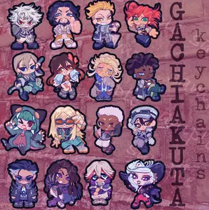 GACHIAKUTA keychains, And Perfect For Bags, Keys, Or Gifts. Great For Daily Use