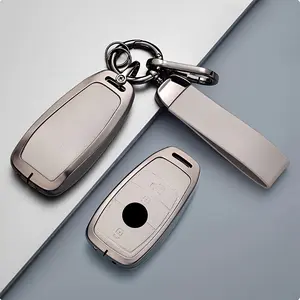Mercedes GLS450/GLS400 Key Shell Case - Heavy-Duty Locking Car Key Cover with Fob, -Theft, Direct Button Access & Smart Button Cutouts (Compatible with GLS-Class SUV) - Men & Women