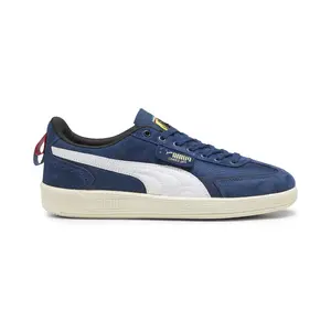 PUMA Mens Scuderia Ferrari X Palermo Lace Up Sneakers Shoes Casual - Blue