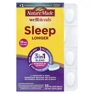 Nature Made Wellblends™, Sleep Longer®, 35 Tri-Layer Tablets