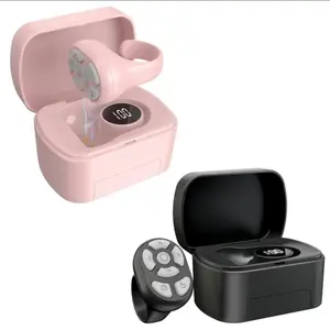 Bluetooth Remote Control Scrolling Ring for Clicker Page Turner & Video Projector with Phone Holder Rotates 360° for Horizontal/Vertical Screen Switching Compatible with iPhone, Android, iPad, Tablet Devices