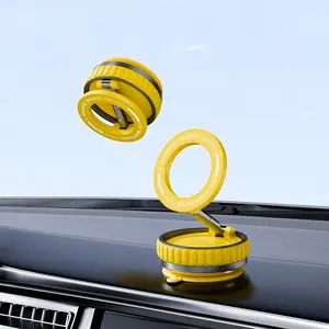 Powerful Magnetic Vacuum Suction Cup Car Mount, Rotatable Multifunctional Navigation Phone Holder, Phone Mount For Car, Car Mount Smartphone