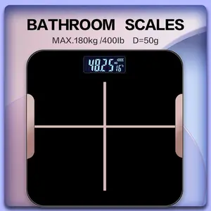 Precision Digital Scale Electronic Weight Scale Bathroom Scale, Fashion Simple Style, Accurate Weighing Battery Display