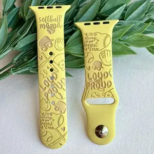 Softball Mama Watch Band