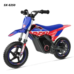 【RFN】 SX-E250 Kids Electric Dirt Bike for Ages 3-6 3 Speed Modes 5/7.5/15.5 mph Long Range 11.2 Miles CE/UL Certified Parent-Controlled Safety First