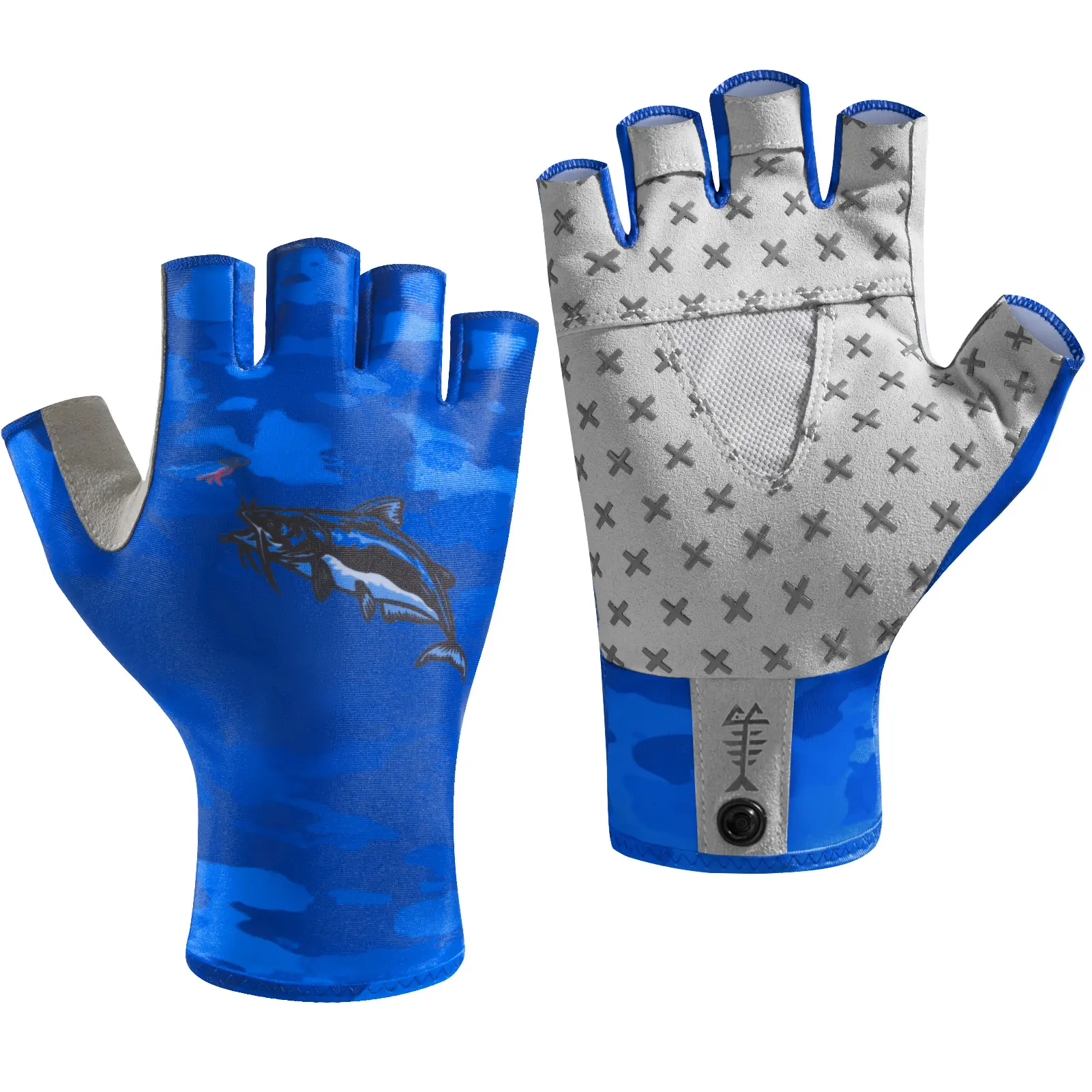 Blue Camo/Catfish - Small