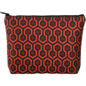 Mystery Hotel Cosmetic Makeup Bag Horror Movie Inspired Gifts Vintage Hotel Travel Zipper Pouch Bag (Shinbag)