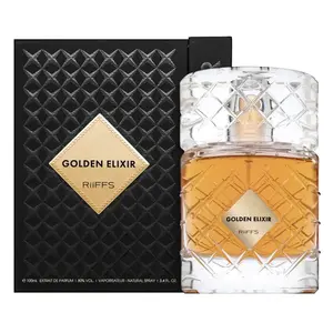 Riiffs Golden Elixir Extrait De Parfum Spray for Unisex 3.4 Ounce