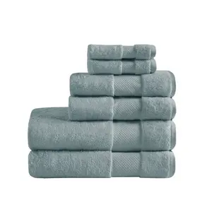 Cotton 6 Piece Bath Towel Set, Turkish