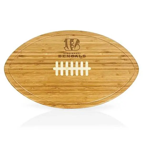 Football Fan Shop Picnic Time Kickoff Cutting Board - Cincinnati Bengals