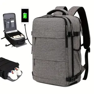 High-Capacity Backpack for the Modern Student & Traveler - Durable Men's Casual Backpack for Campus, Daily Outings, and Business Trips with Organized Storage and Laptop Protection