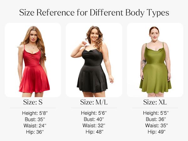 Popilush Sexy Shapewear Mini Satin Slimming Cocktail Dress Built-In Bra Square Neck Tummy Control#FallFreshness
