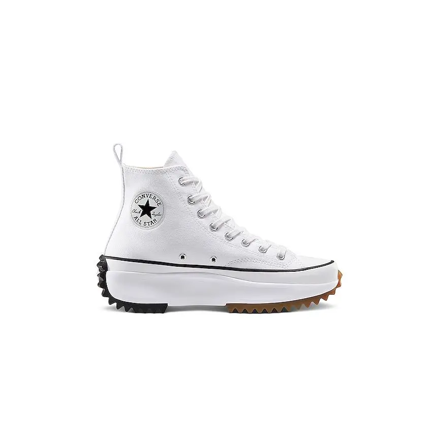 Converse Run Star Hike Lugged Hi in White, Black, & Gum Converse Run Star Hike Lugged Hi in White, Black, & Gum