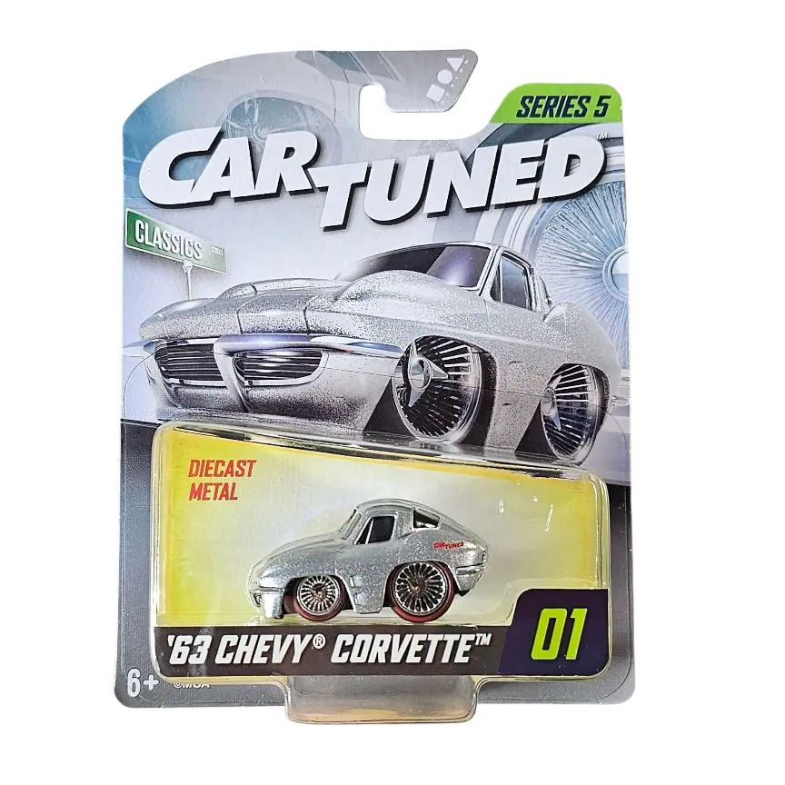Car Tuned Series 5 – ’63 Chevy Corvette Diecast Model Car