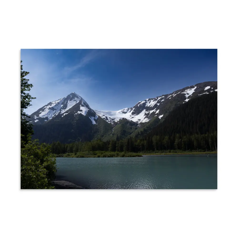 Explorer Glacier Alaska 20" x 28" Premium Luster Photo Poster